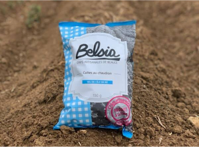 Chips artisanales avec différentes recettes en vente à la Ferme de Laveau - Faÿ lès Nemours (77)
