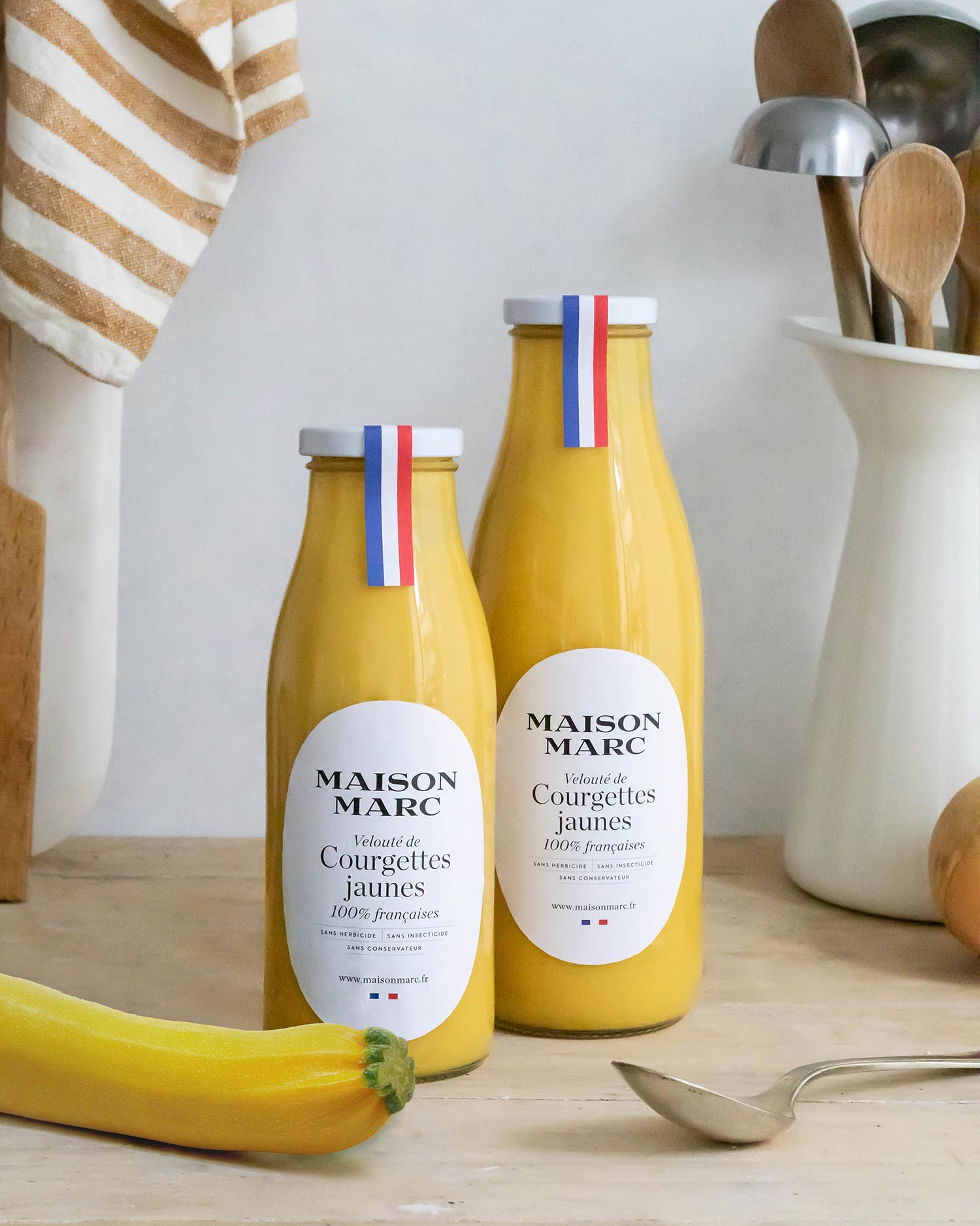 VELOUTE COURGETTES JAUNES 75CL