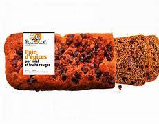 PAIN D'EPICES PUR MIEL & FRUITS ROUGES