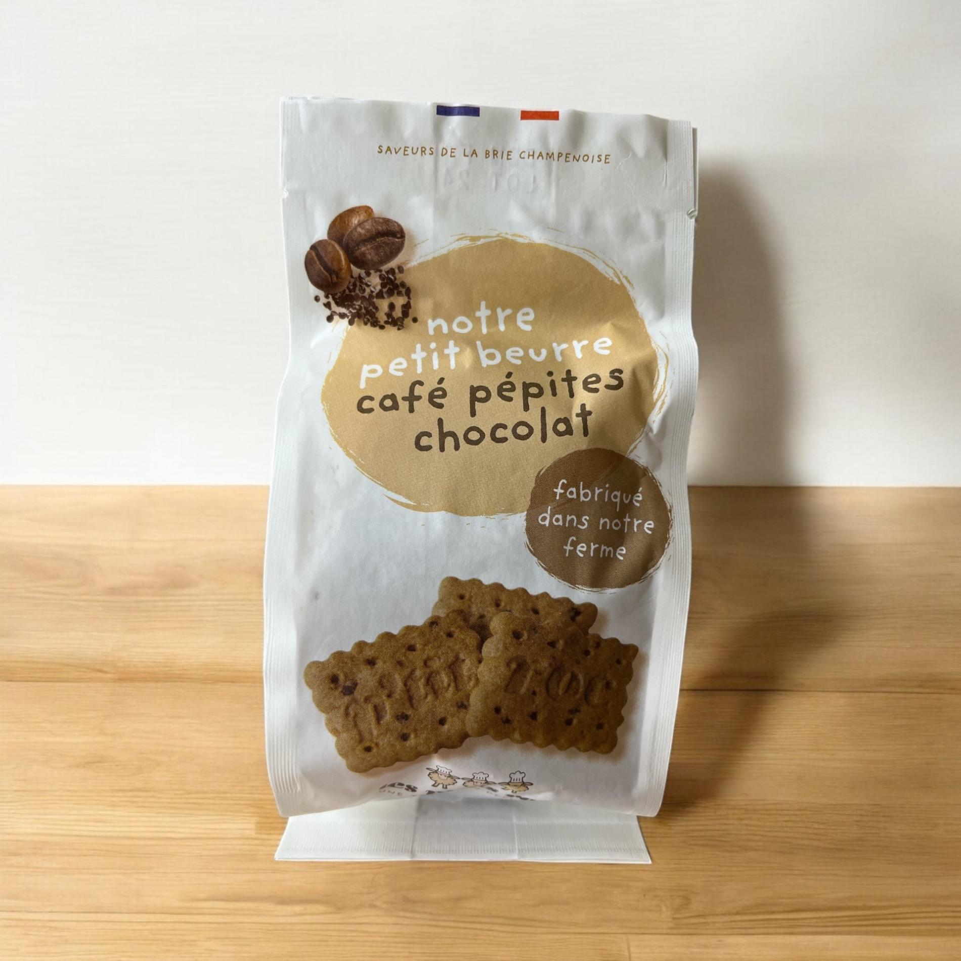 PETIT BEURRE CAFE/PEPITES CHOCOLAT